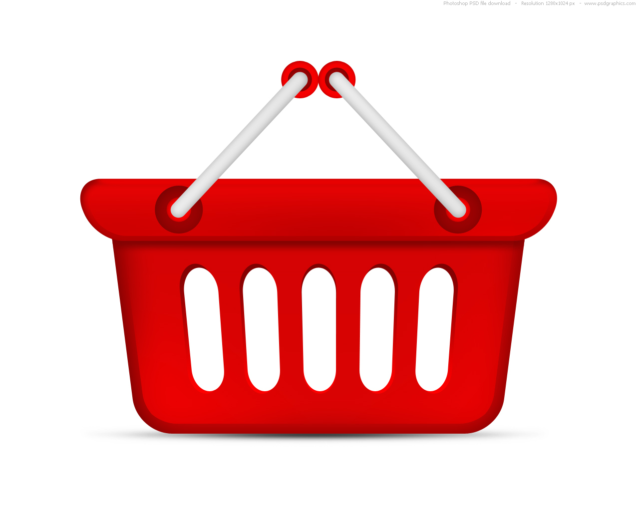 Shopping basket icon